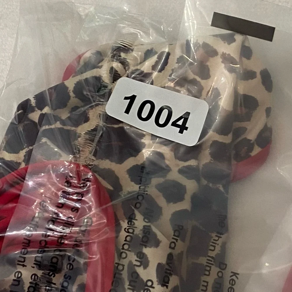 New! Frankie's Bikinis Dove Leopard Print Bikini Bottom 1004